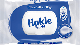 Feuchtes Toilettenpapier Cremeduft & Pflege Hakle