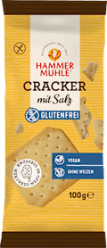 Cracker, mit Salz, glutenfrei Hammermühle