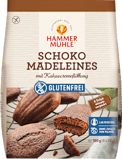 Madeleines, Schoko, glutenfrei (6 Stück) Hammermühle