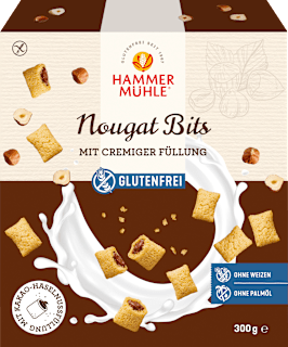 Nougat Bits, glutenfrei Hammermühle