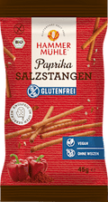 Paprika Salzstangen, glutenfrei Hammermühle