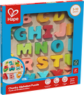 Puzzle aus Holz mit Großbuchstaben ABC Hape