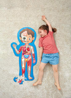 Puzzle mein Körper (50 Teile) Hape