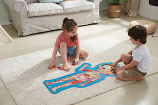 Puzzle mein Körper (50 Teile) Hape