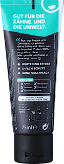 Zahnpasta Aktivkohle White mit Vit. B12 happybrush
