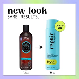 Shampoo repair + argan oil HASK