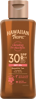 Sonnenöl glowing protection dry oil, LSF 30, Reisegröße Hawaiian Tropic