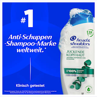 Shampoo Anti-Schuppen bei juckender Kopfhaut head&shoulders