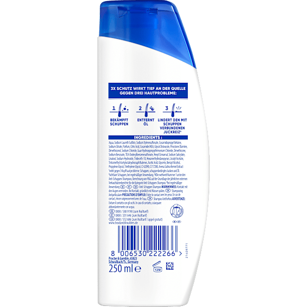 Shampoo Anti-Schuppen Classic Clean  head&shoulders