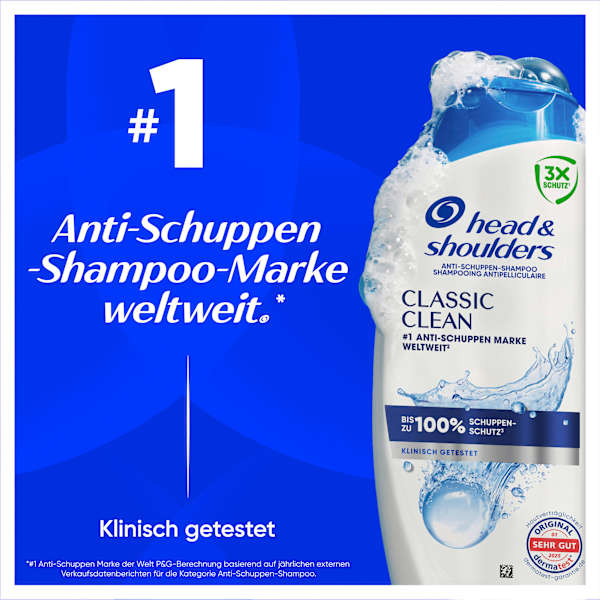 Shampoo Anti-Schuppen Classic Clean  head&shoulders
