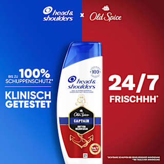 Shampoo Anti-Schuppen Old Spice Captain head&shoulders