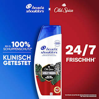 Shampoo Anti-Schuppen Old Spice Wolfthorn head&shoulders