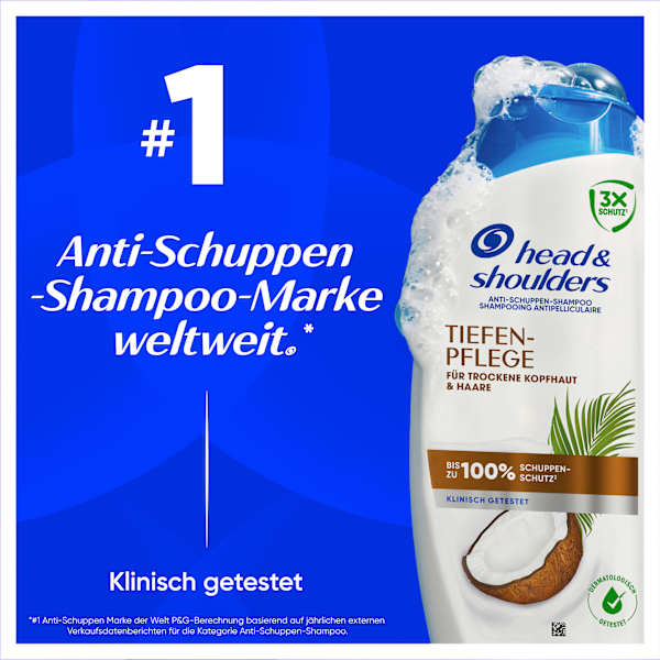 Shampoo Anti-Schuppen Tiefenpflege  head&shoulders