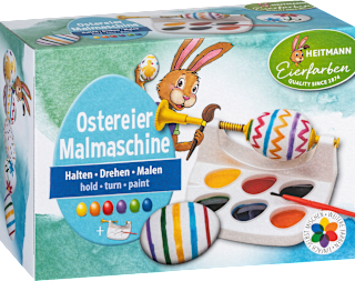 Ostereier Malmaschine HEITMANN Eierfarben