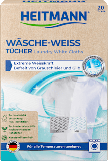 Wäsche Weiß-Tücher Heitmann