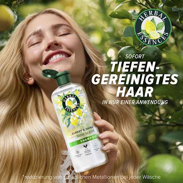 Conditioner Limettenduft, Tiefenreinigung & Glanz Herbal Essences