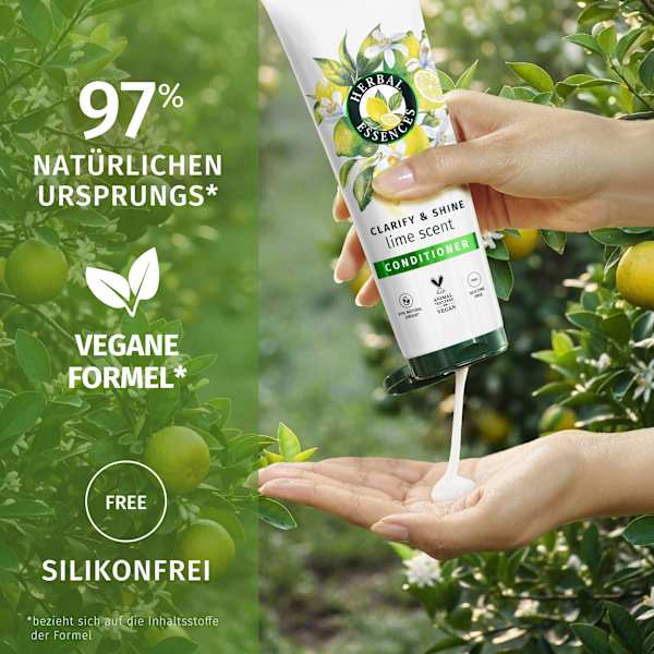 Conditioner Limettenduft, Tiefenreinigung & Glanz Herbal Essences