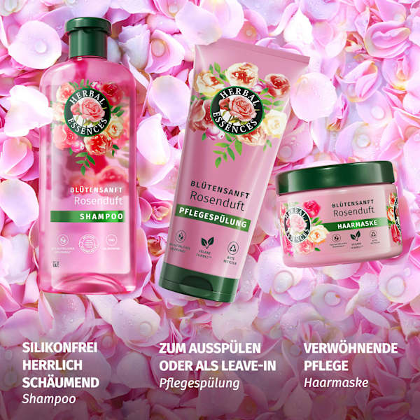 Shampoo Blütensanft Rosenduft  Herbal Essences
