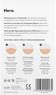 Anti Pickel Patches Mighty Patch Invisible+ Hero.