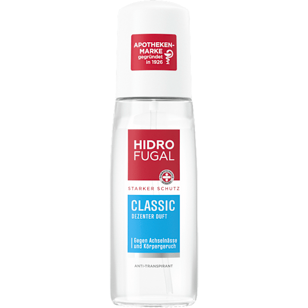 Antitranspirant Deo Zerstäuber Classic Hidrofugal