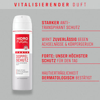 Antitranspirant Deospray Doppelschutz Hidrofugal