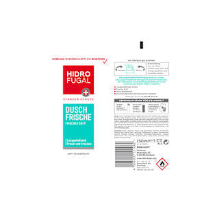 Antitranspirant Deospray Dusch Frische Hidrofugal