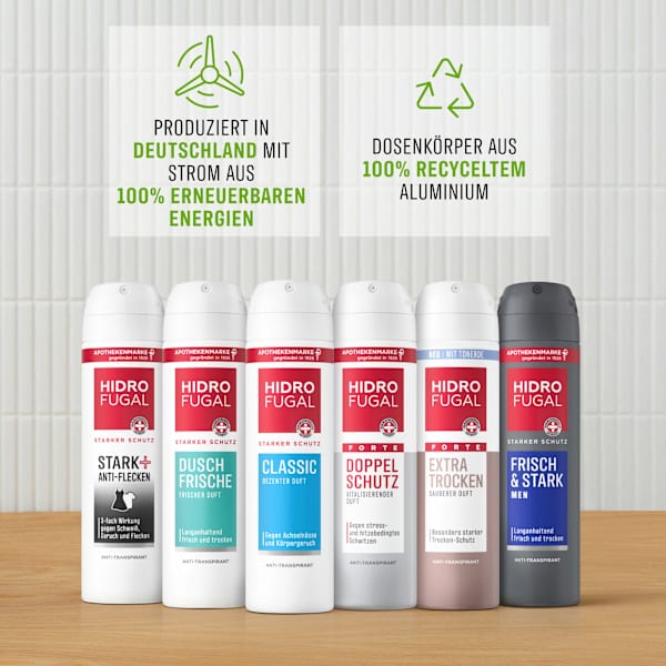 Antitranspirant Deospray Forte Doppelschutz Hidrofugal