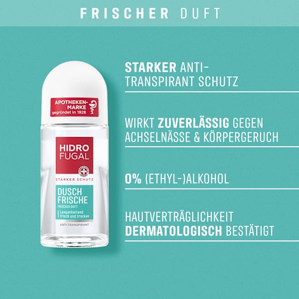 Deo Roll-on Dusch Frische Hidrofugal