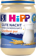 Abendbrei Grieß pur Gute Nacht ab dem 5. Monat HiPP