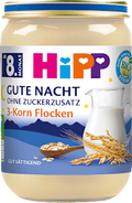 Abendbrei Gute Nacht 3-Korn-Flocken ab dem 8. Monat HiPP
