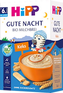 Abendbrei Milch Gute Nacht Kinderkeks ab dem 6.Monat HiPP