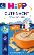 Abendbrei Milch Gute Nacht Kinderkeks ab dem 6.Monat HiPP