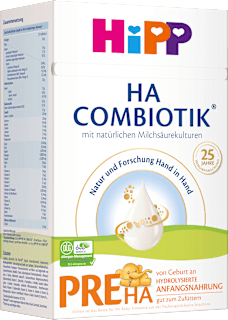 Anfangsmilch Pre HA Combiotik von Geburt an HiPP