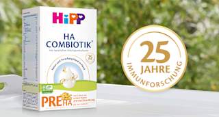 Anfangsmilch Pre HA Combiotik von Geburt an HiPP