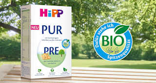 Anfangsmilch Pre PUR von Geburt an HiPP