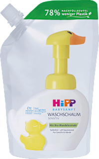 Baby Waschschaum sensitiv, Nachfüllpack  HiPP Babysanft