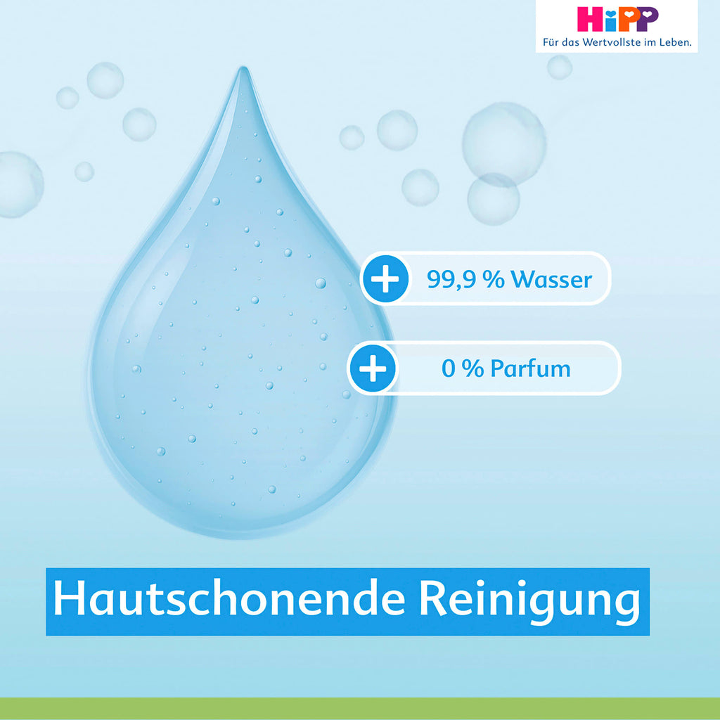 Feuchttücher Soft & Pur 3x48 St. HiPP Babysanft