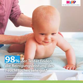 Feuchttücher Soft & Pur 3x48 St. HiPP Babysanft