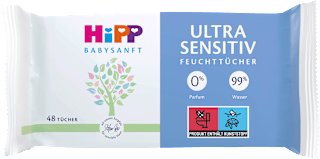 Feuchttücher Ultra sensitiv 5x48 St. HiPP Babysanft