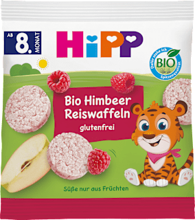 Babysnack Reiswaffeln Himbeere ab dem 8. Monat HiPP