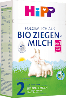 Folgemilch 2 aus Ziegenmilch ab dem 7. Monat  HiPP