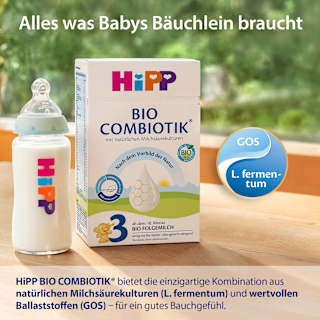 Folgemilch 3 Combiotik ab dem 10. Monat HiPP