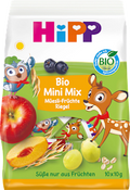 Frucht-Getreide-Riegel Mini Mix, ab 3 Jahre (10x10 g) HiPP