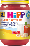Frucht & Getreide Himbeere in Apfel-Bananen Müsli ab dem 8.Monat HiPP