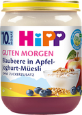 Frucht & Joghurt Blaubeere in Apfel-Joghurt-Müsli, ab dem 10.Monat HiPP