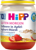 Frucht & Joghurt Guten Morgen Erdbeere in Apfel Müsli ab dem 10. Monat HiPP