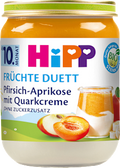 Frucht & Joghurt Pfirsich-Aprikose mit Quark-Creme, ab dem 10.Monat HiPP