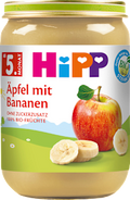 Früchte Äpfel mit Bananen, ab dem 5. Monat HiPP