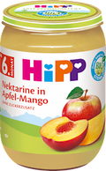 Früchte Für kleine Feinschmecker, Nektarine in Apfel-Mango ab dem 6. Monat HiPP