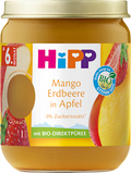 Früchte Mango Erdbeere in Apfel ab 6.Monat HiPP